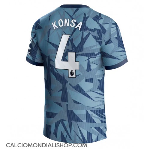 Maglie da calcio Aston Villa Ezri Konsa #4 Terza Maglia 2023-24 Manica Corta